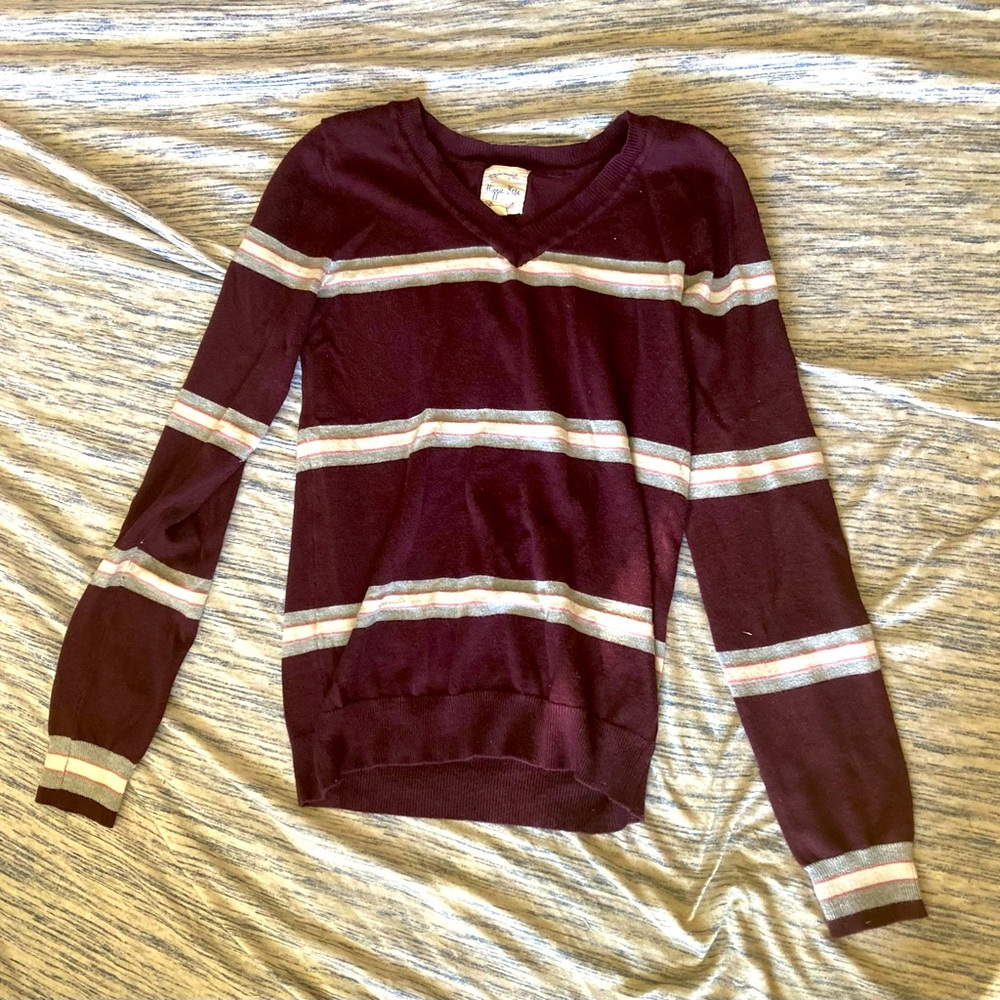 Hippie Rose Striped Sweater